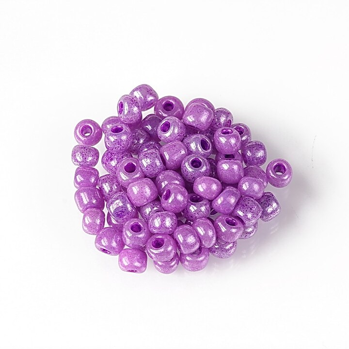 Margele de nisip 4mm (50g) - cod 666 - mov lila perlat