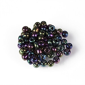 Margele de nisip 4mm  (50g) - cod 682 - iris