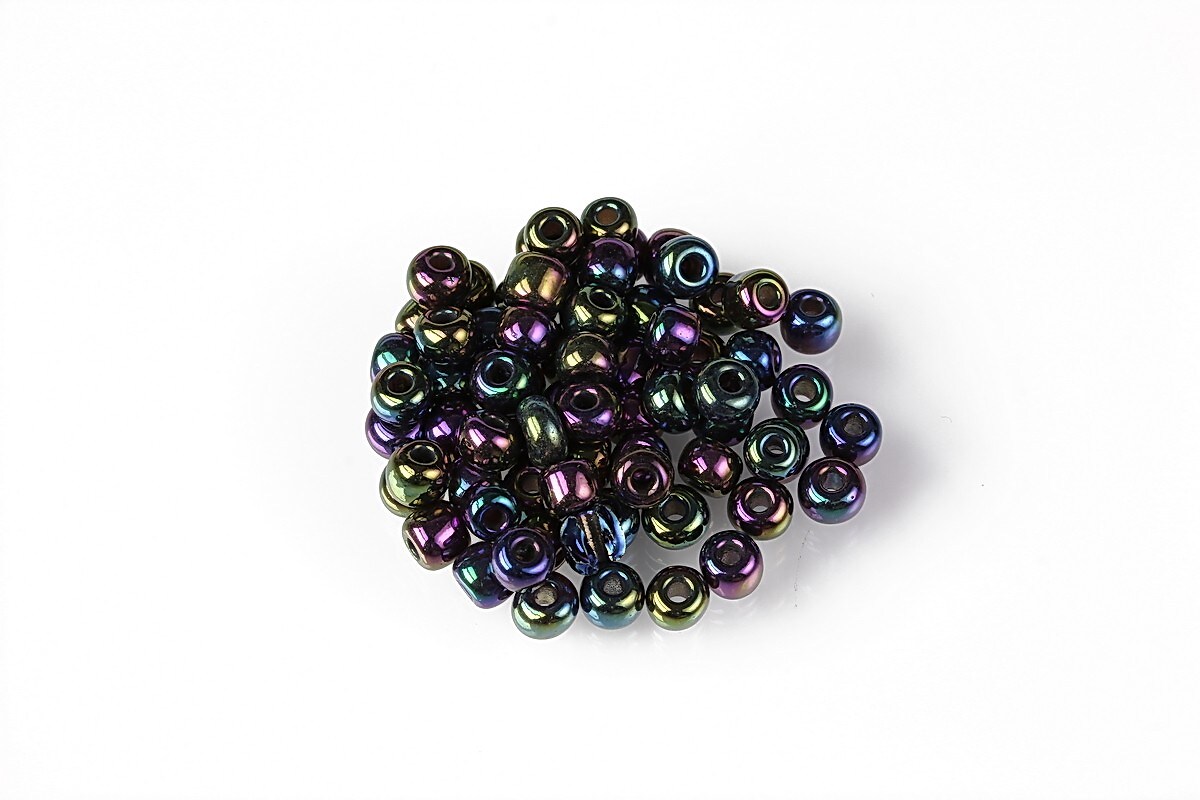 Margele de nisip 4mm (50g) - cod 682 - iris
