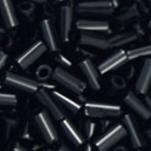 Margele Toho BUGLE 3mm - Opaque Jet