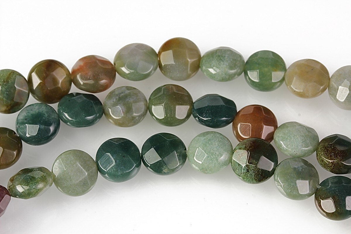 Agate indiene banut fatetat 8mm