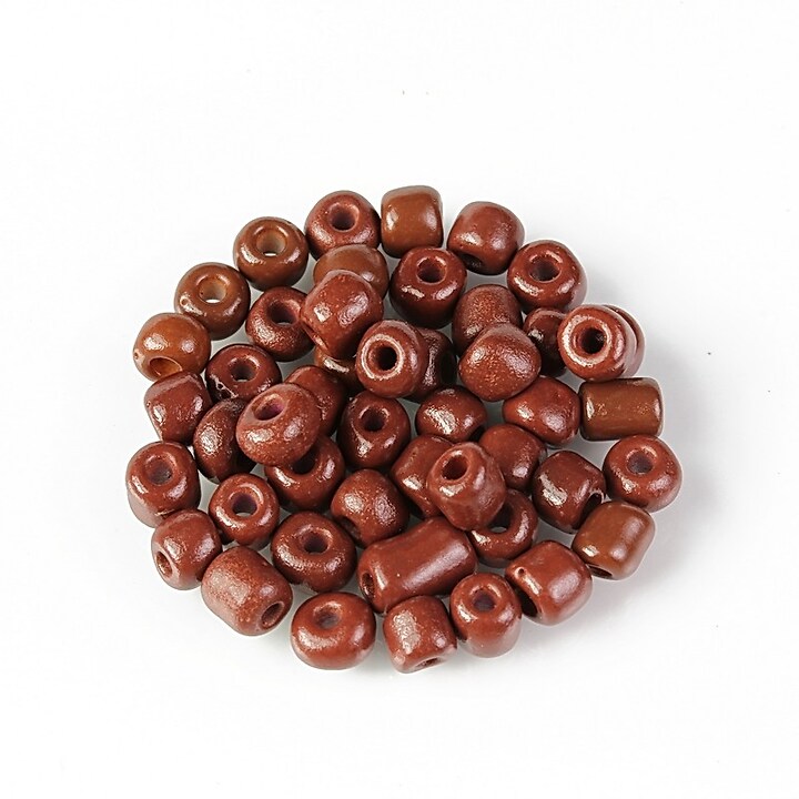 Margele de nisip 4mm (50g) - cod 716 - maro roscat