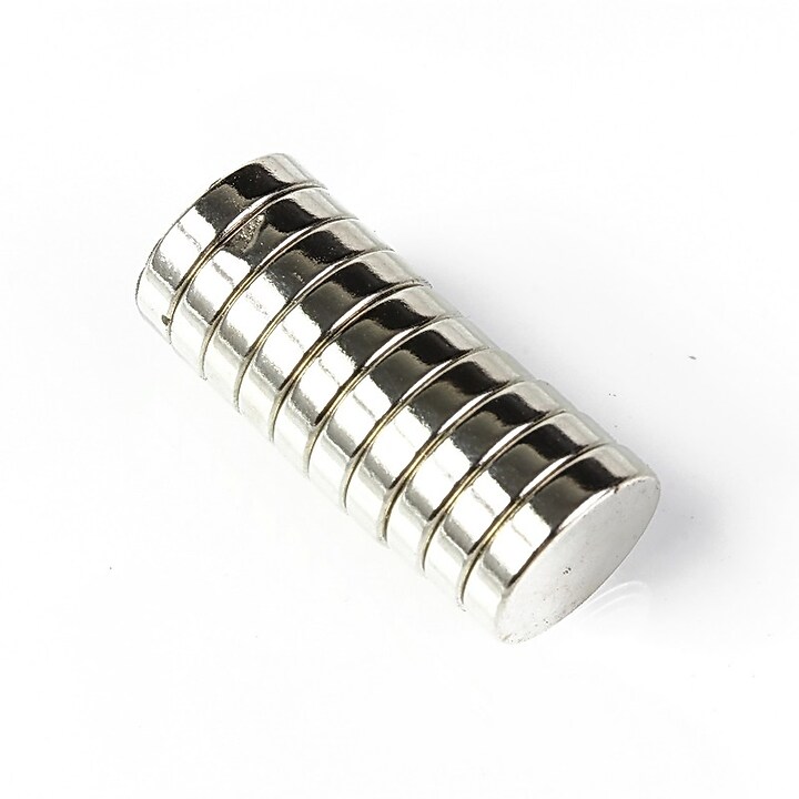 Magnet neodim banut 12mm, grosime 2mm