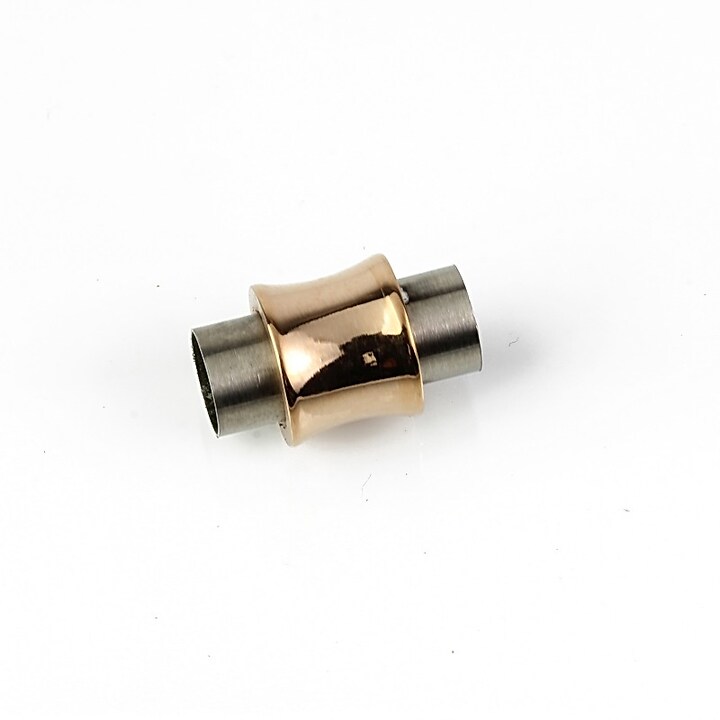 Inchizatoare magnetica otel inoxidabil 304 rose gold 16x10mm, interior 6mm