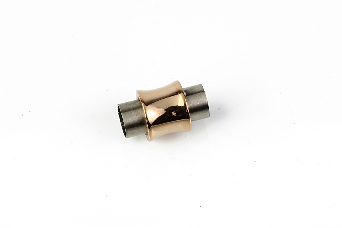 Inchizatoare magnetica otel inoxidabil 304 rose gold 16x10mm, interior 6mm