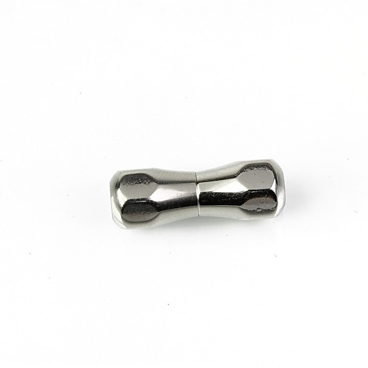 Inchizatoare magnetica otel inoxidabil 304 pentru snur, 20x7mm, interior 3mm