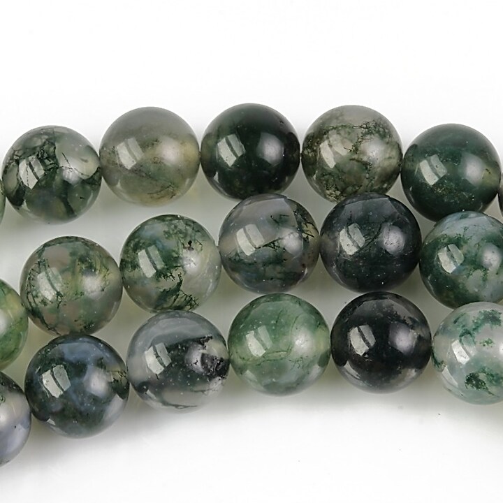 Moss agate sfere 8mm