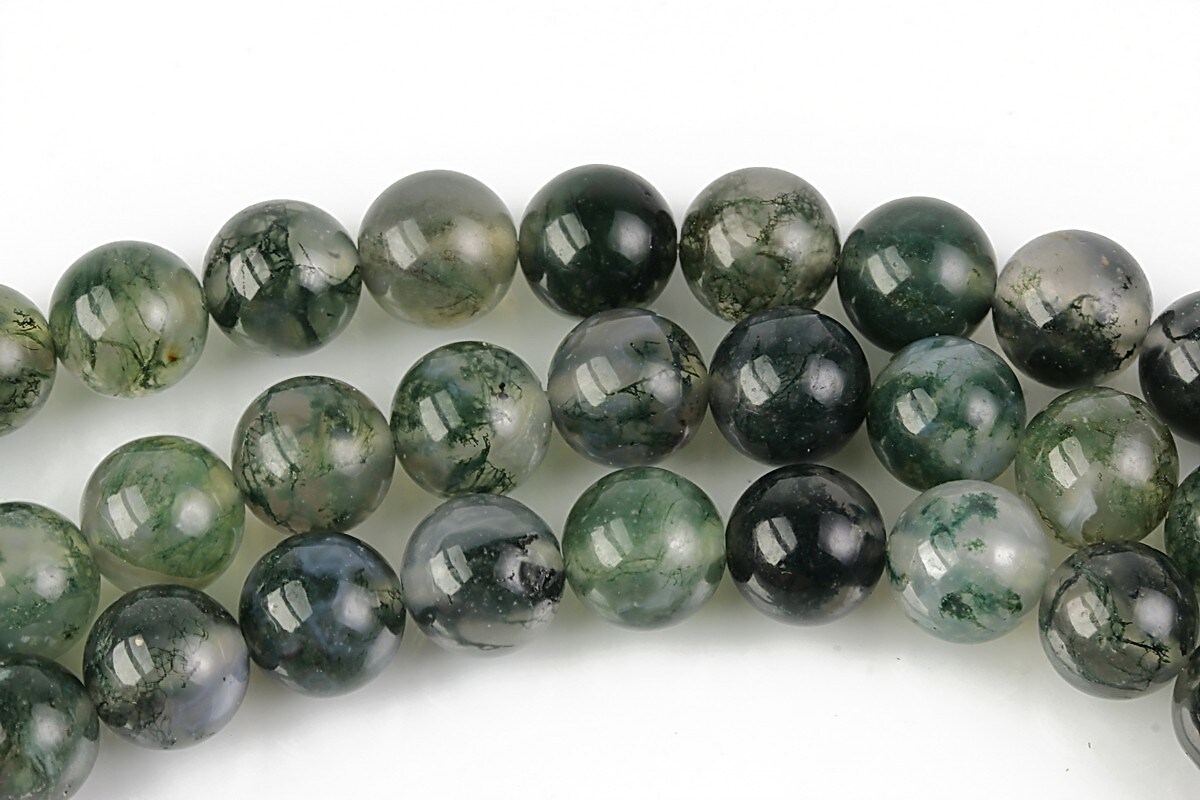 Moss agate sfere 8mm