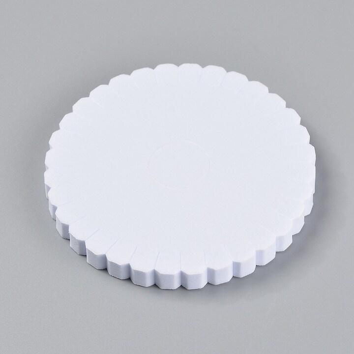 Disc burete pentru impletit bratari, panou rotund 10x1cm