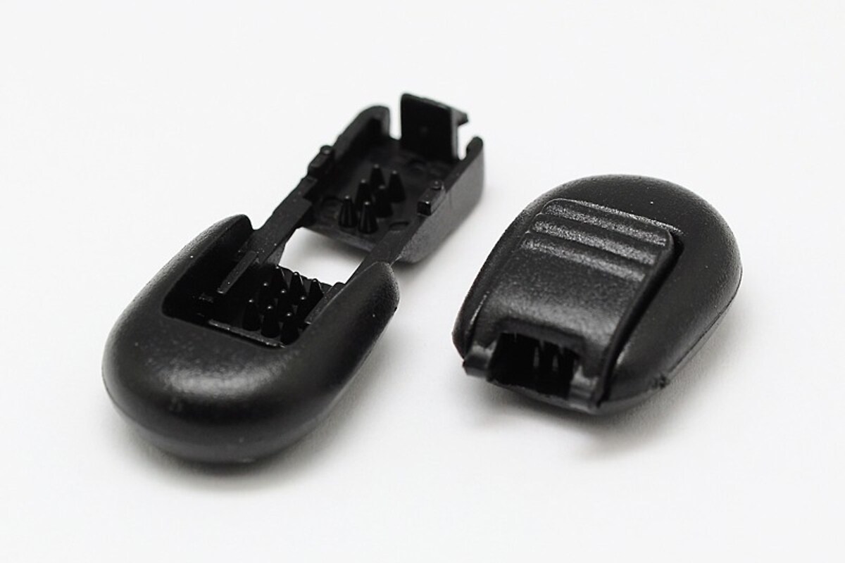 Închizătoare plastic negru brățară Survivor paracord 36 × 16 × 8 mm