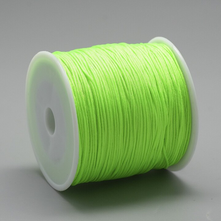 Snur nylon grosime 0,8mm, rola de 100m - verde neon