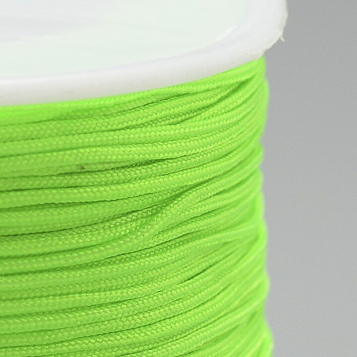 Snur nylon grosime 0,8mm, rola de 100m - verde neon