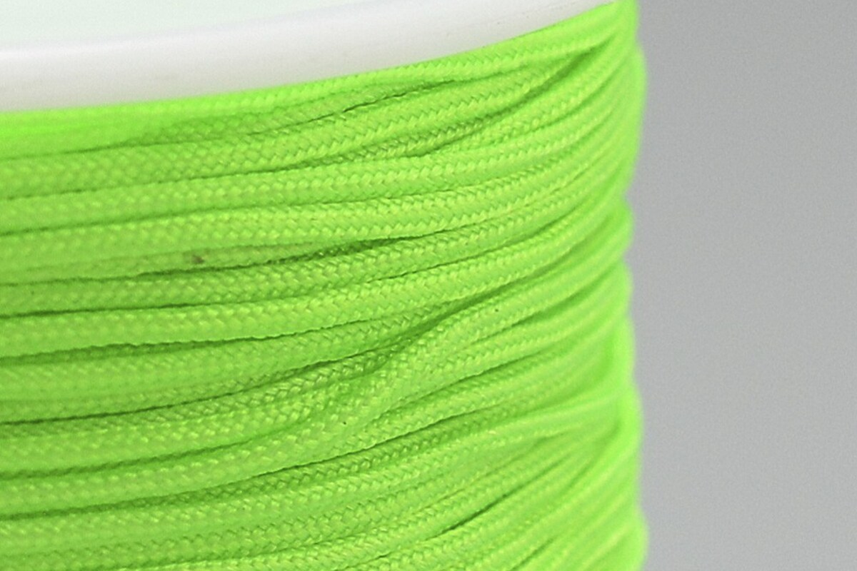 Snur nylon grosime 0,8mm, rola de 100m - verde neon