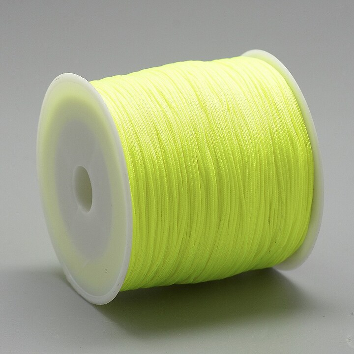 Snur nylon grosime 0,8mm, rola de 100m - galben verzui neon