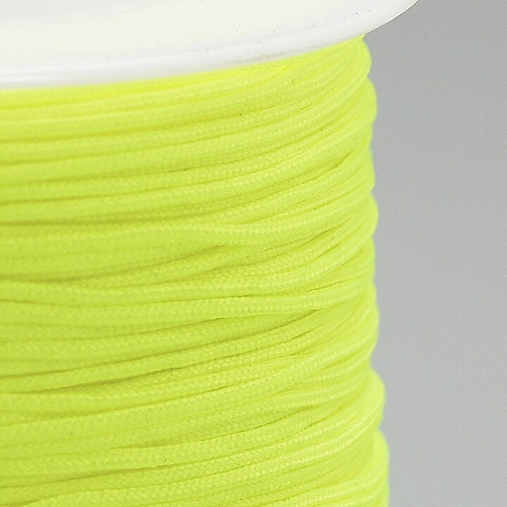 Snur nylon grosime 0,8mm, rola de 100m - galben verzui neon