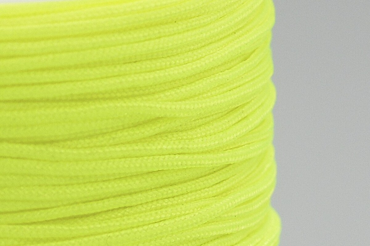 Snur nylon grosime 0,8mm, rola de 100m - galben verzui neon