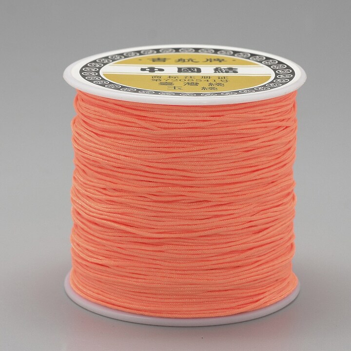 Snur nylon grosime 0,8mm, rola de 100m - portocaliu neon