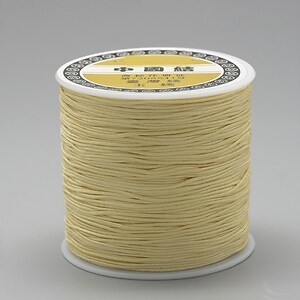 Snur nylon grosime 0,8mm, rola de 100m - bej