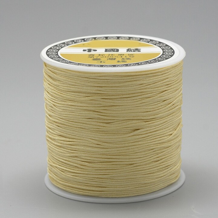 Snur nylon grosime 0,8mm, rola de 100m - bej