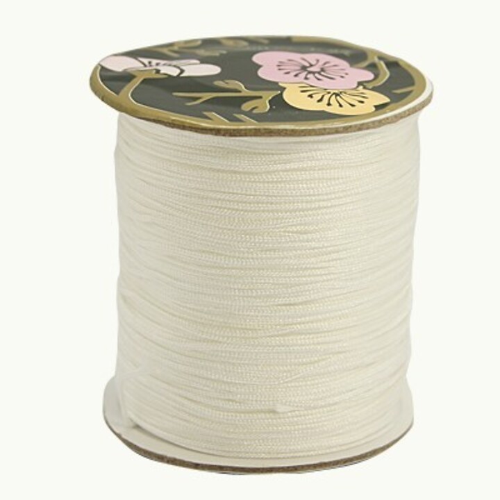 Snur nylon grosime 0,8mm, rola de 120m - alb