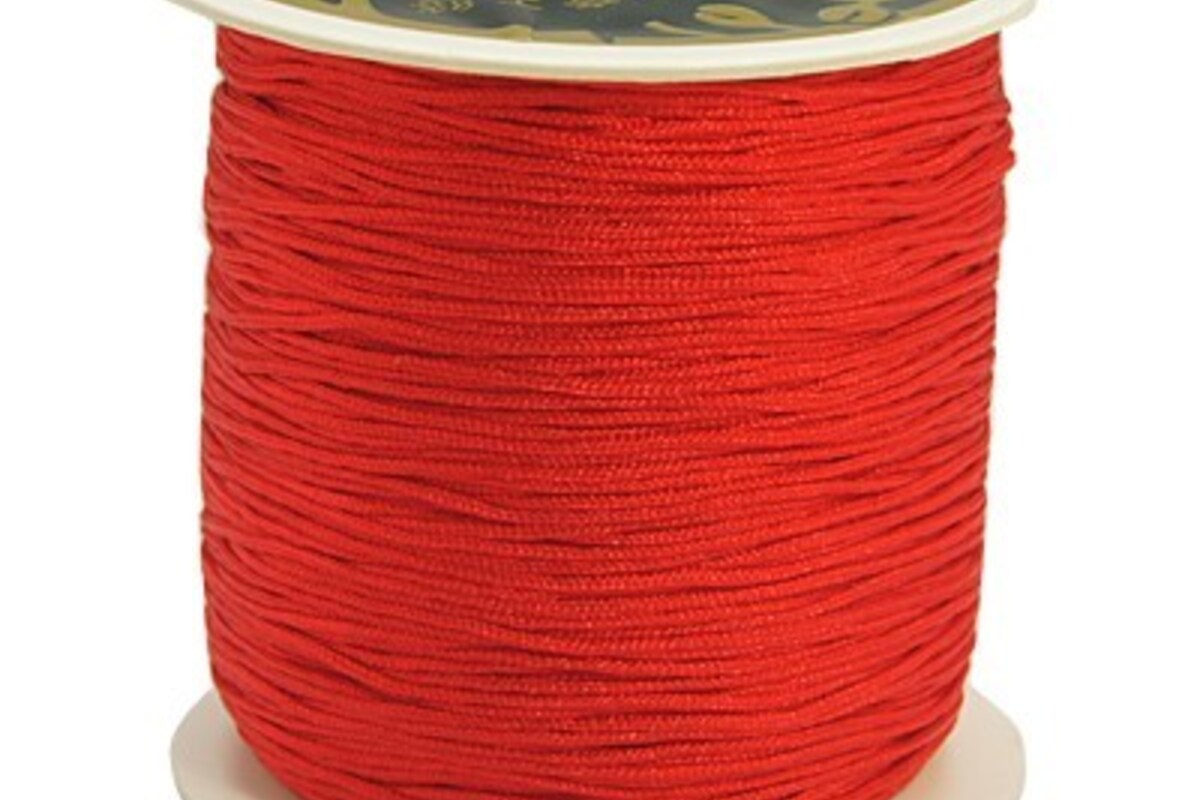 Snur nylon grosime 0,8mm, rola de 120m - rosu