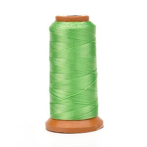 Ata de insirat margele 1mm, mosor de 240m - verde lime