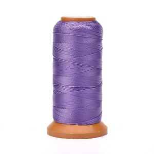 Ata de insirat margele 0,5mm, mosor de 550m - mov