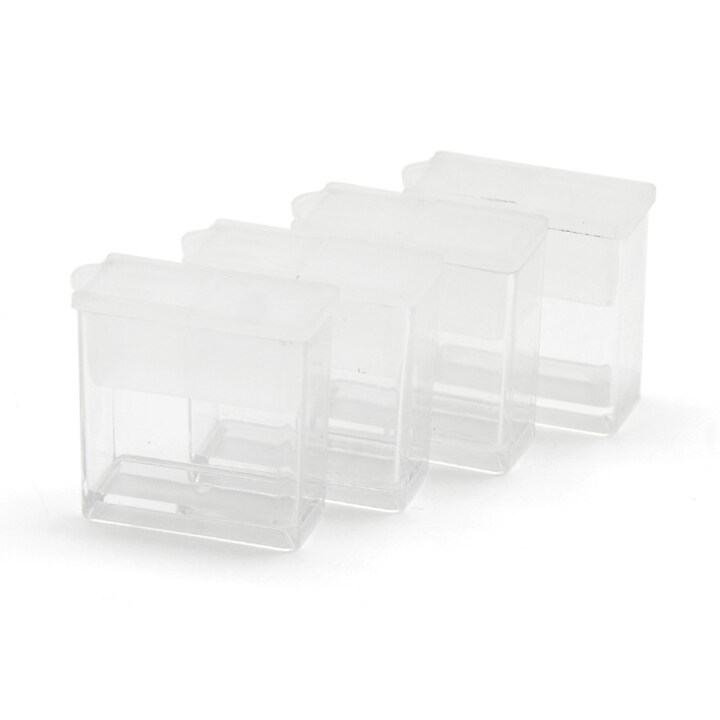 Cutie mica din plastic pentru margele 2,7cm