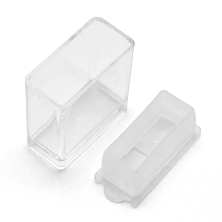 Cutie mica din plastic pentru margele 2,7cm