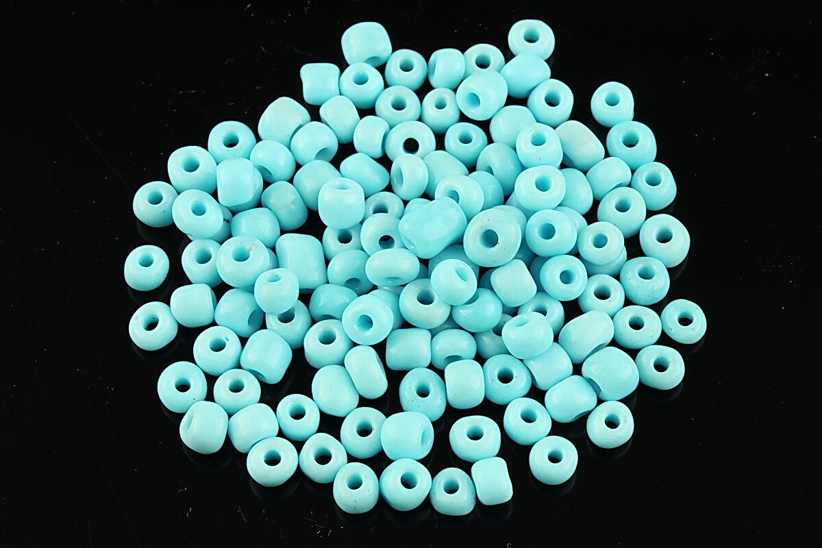 Margele de nisip 4mm opace (50g) - cod 373 - bleu