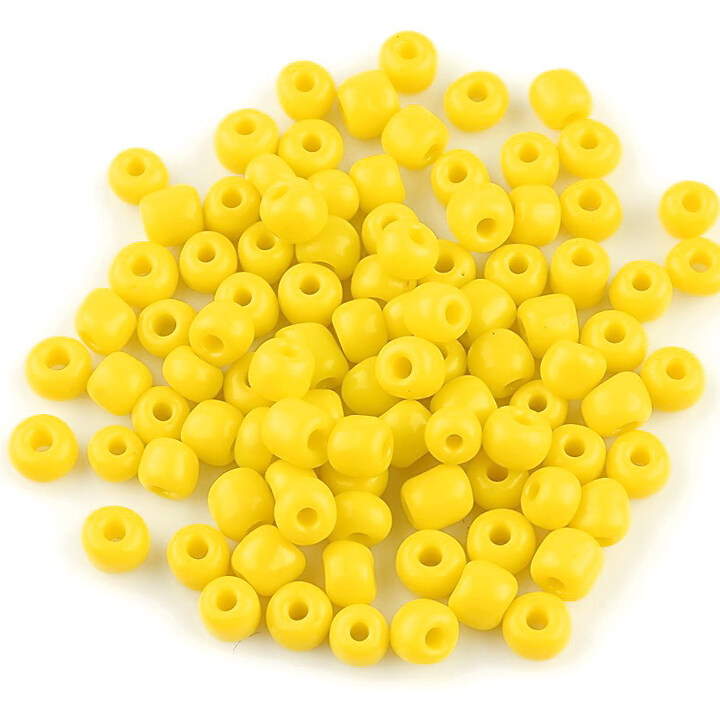 Margele de nisip 4mm (50g) - cod 550 - galben porumb