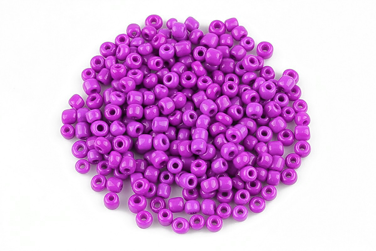 Margele de nisip 3mm opace (50g) - cod 408 - mov lila