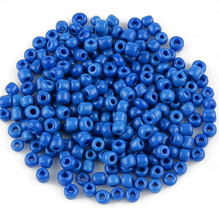 Margele de nisip opace 3mm (50g) - cod 465 - albastru