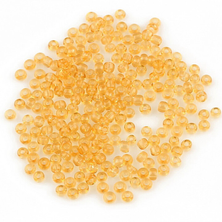 Margele de nisip 2mm (50g) - cod 006 - portocaliu deschis