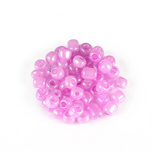 Margele de nisip perlate 4mm (50g) - cod 734 - roz