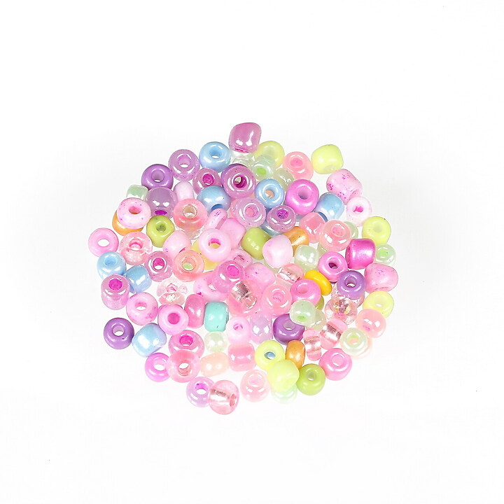 Margele de nisip mix 3mm (50g) - cod 745 - pastel