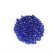 Margele de nisip lucioase 2mm (50g) - cod 751 - albastru cobalt