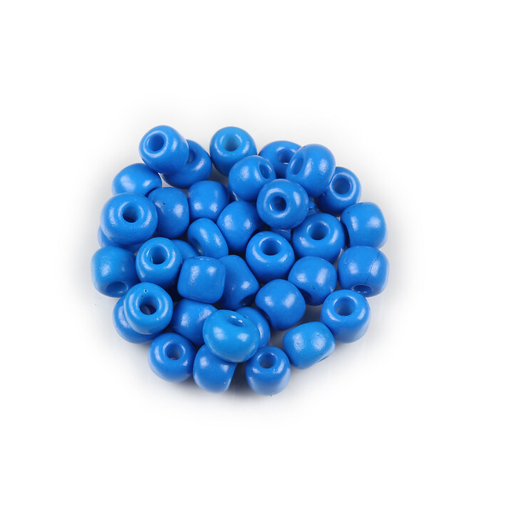 Margele de nisip opace 4mm (50g) - cod 205 - albastru