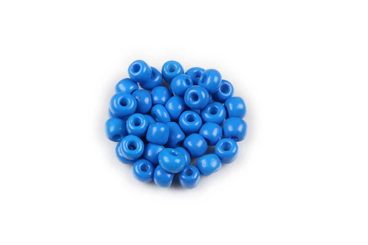 Margele de nisip opace 4mm (50g) - cod 205 - albastru