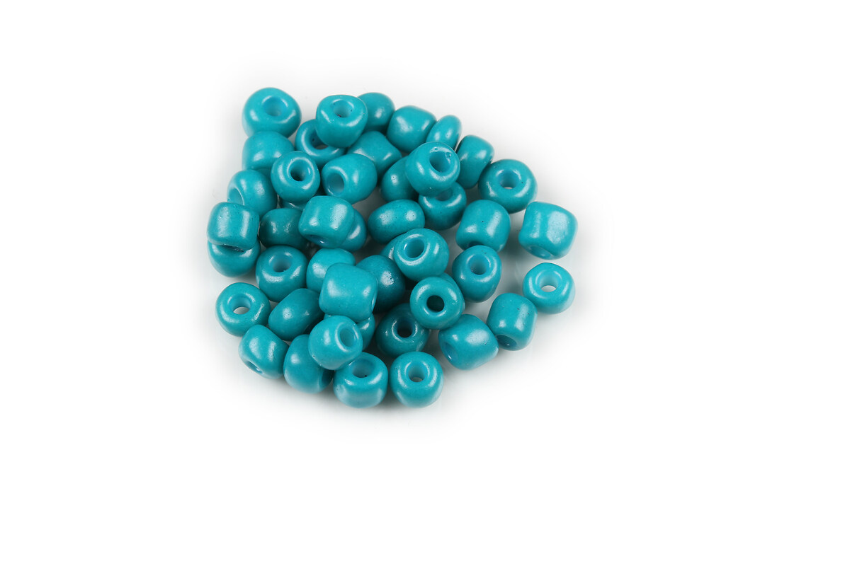 Margele de nisip opace 4mm (50g) - cod 204 - turcoaz