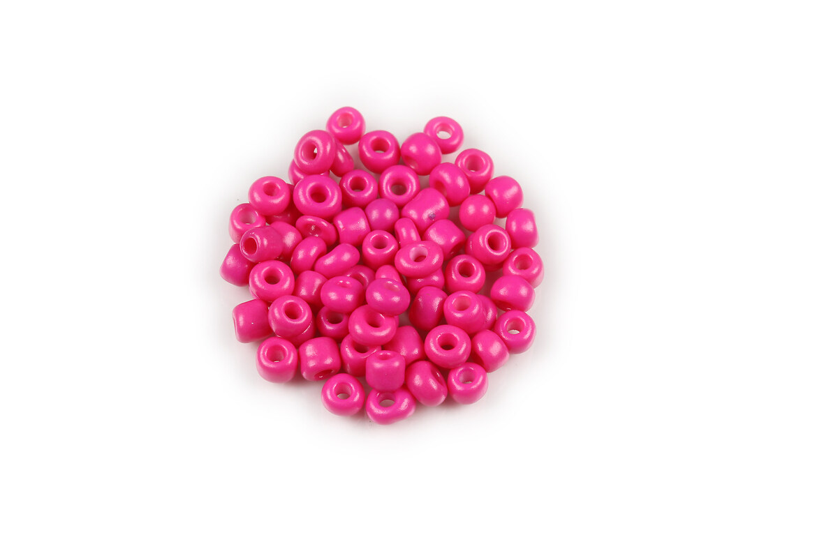 Margele de nisip opace 3mm (50g) - cod 475 - magenta