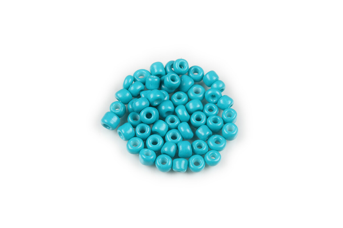 Margele de nisip 3mm opace (50g) - cod 392 - turcoaz inchis