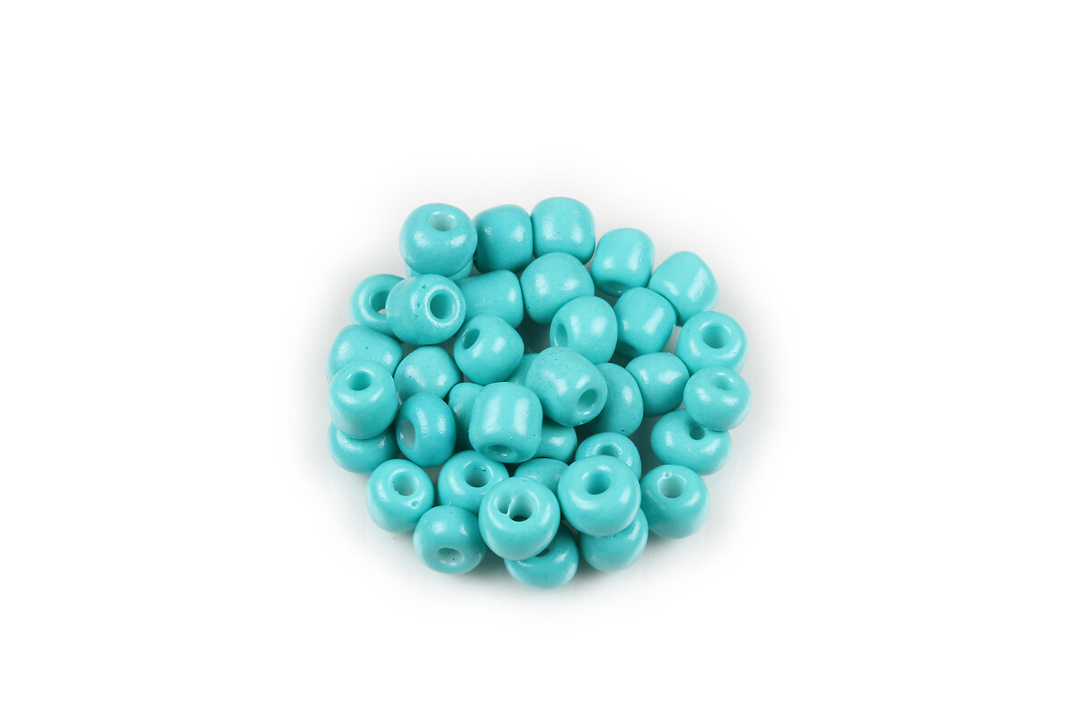 Margele de nisip opace 4mm (50g) - cod 265 - turcoaz