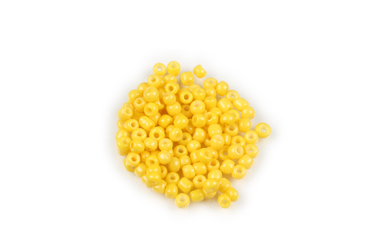 Margele de nisip opace 2mm (50g) - cod 345 - galben