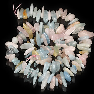Sirag morganite chipsuri fulgi 8-25x5-12mm