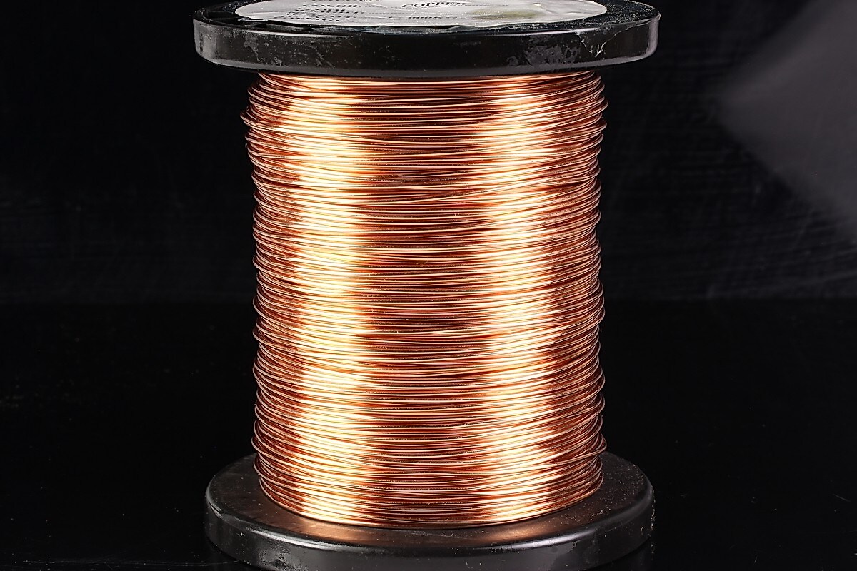 Sarma de modelaj cupru NON-Tarnish grosime 0,9 mm (1m)