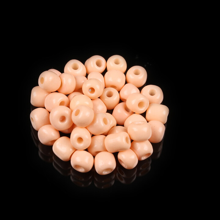 Margele de nisip 4mm (50g) - cod 765 - roz nude