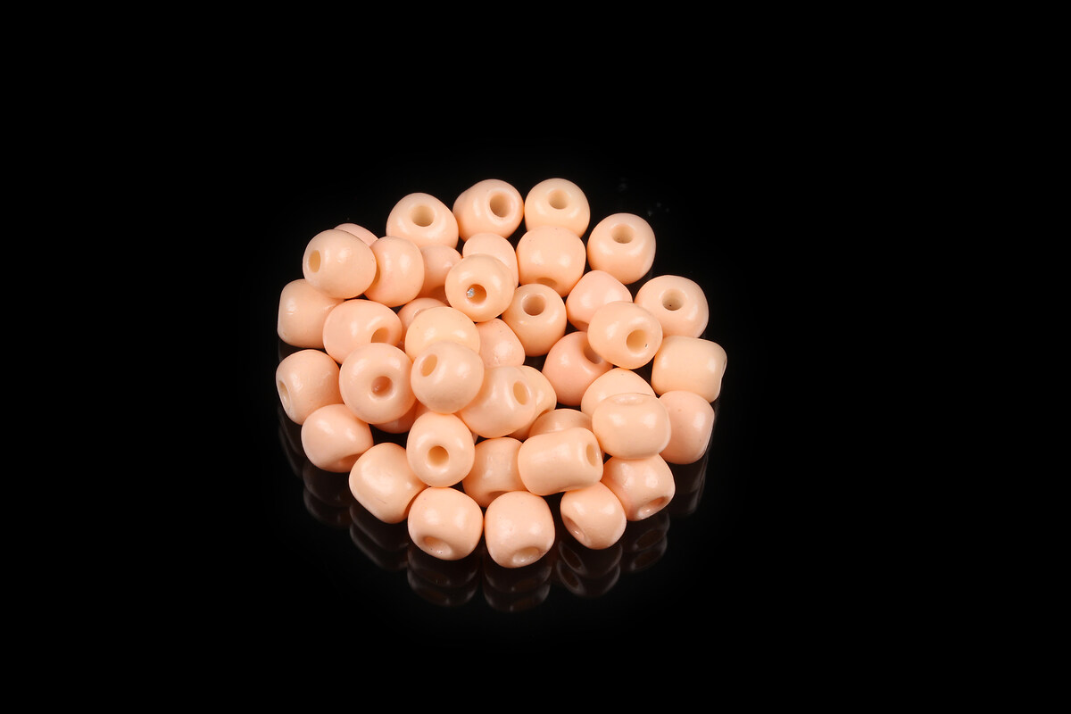 Margele de nisip 4mm (50g) - cod 765 - roz nude