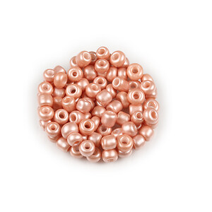Margele de nisip 3mm (50g) - cod 772 - roz nude sidefat
