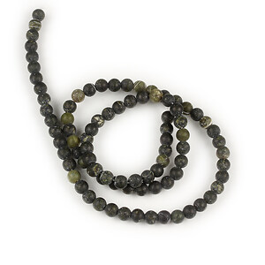 Sirag serpentine frosted (mat) sfere 4mm
